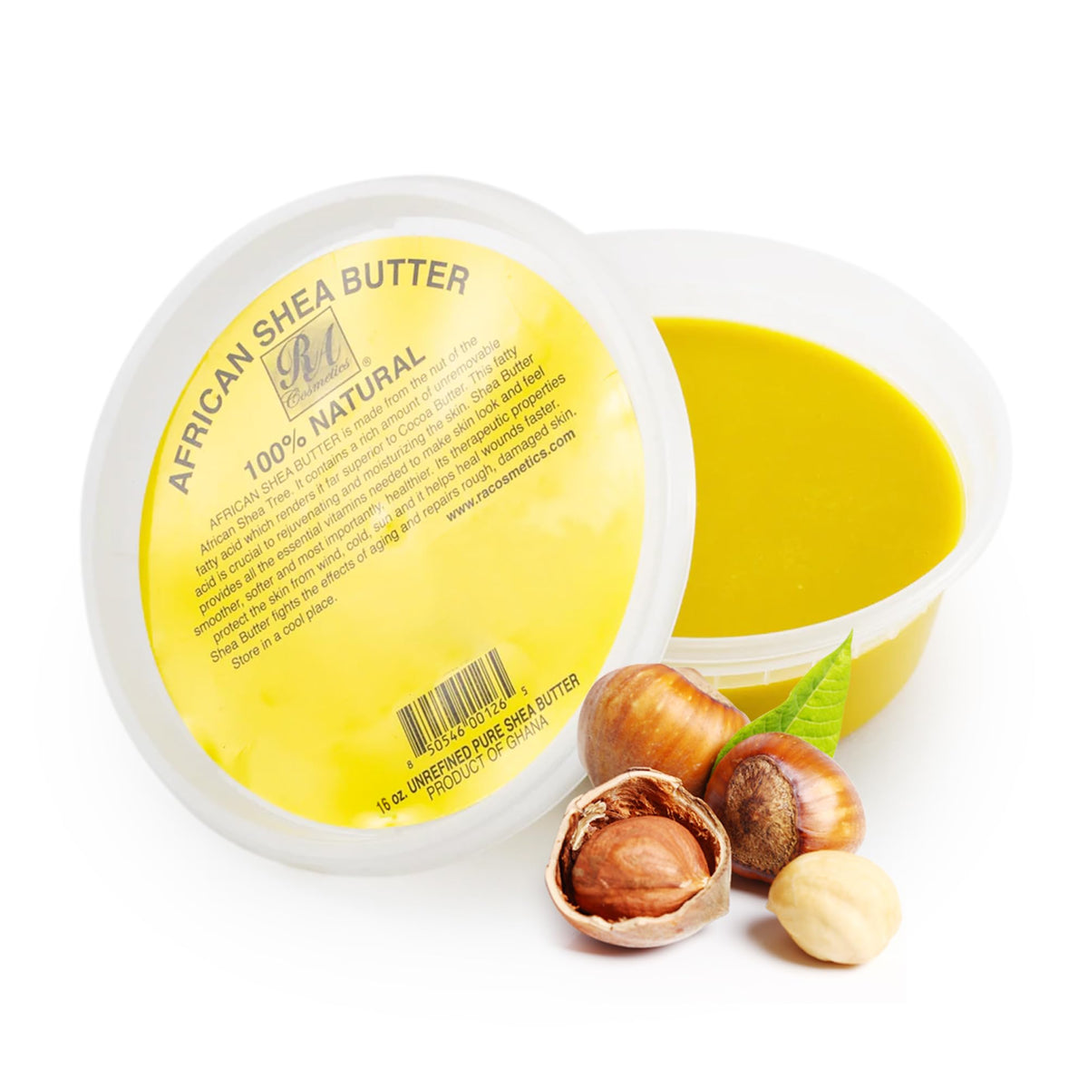 AFRICAN 100% SHEA BUTTER 8oz image 0