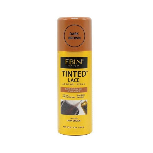 Ebin Tinted Lace Spray Dark Brown 1.73oz image 0