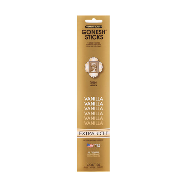 GONESH INCENSE STICKS VANILLA