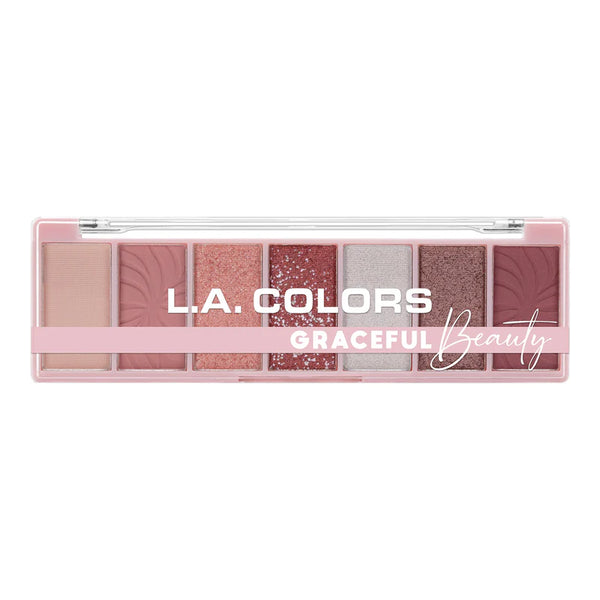 L.A. Colors Alluring Beauty 7 Color EyeShadow Palette Grace