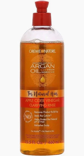 CREME OF NATURE APPLE CIDER VINEGAR RINSE 15.5 oz image 0