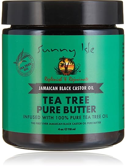 SUNNY ISLE CASTOR OIL &amp; TEA TREE PURE BUTTER image 0