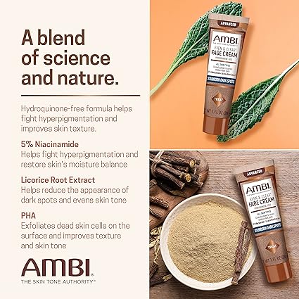 Ambi Even &amp; Clear Fade Cream STUBBORN Dark Spots (1oz) image 4