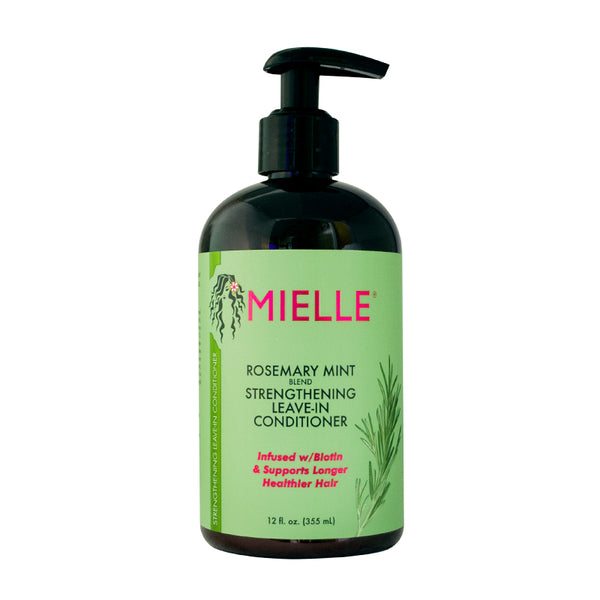 MIELLE ROSE/MINT STRENGTHENING LEAVE IN COND 12OZ