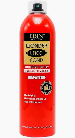 Ebin Wonder Lace Bond Spray Active 6.08oz image 0