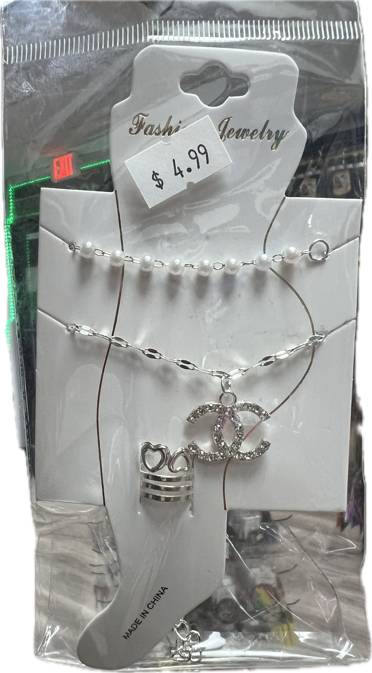 FASHION JEWERLY ANKLET SET image 0