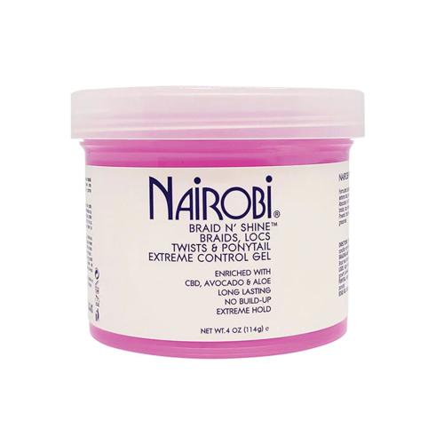 NAIROBI BRAID N' SHINE EXTREME CONTROL GEL (4OZ) image 0
