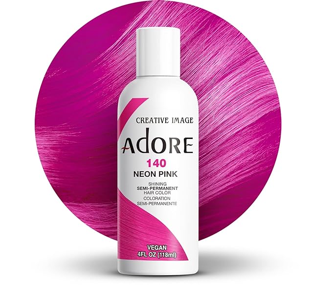 Adore Semi-Permanent Neon Pink 140 image 0