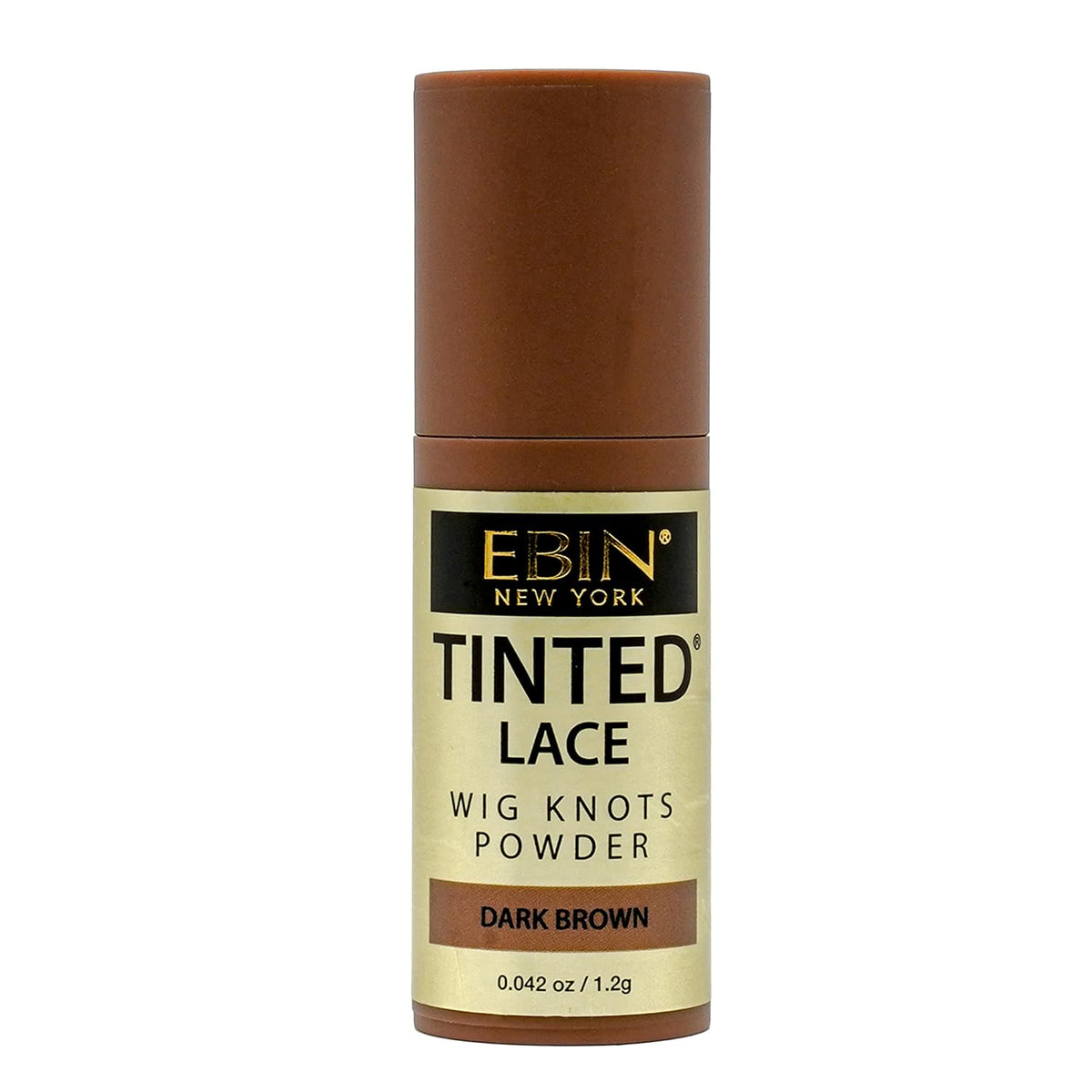 Ebin Tinted Lace Wig Knots Powder Dark Brown .042oz image 0
