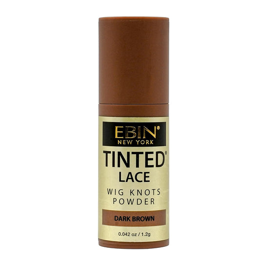 Ebin Tinted Lace Wig Knots Powder Dark Brown .042oz image 0