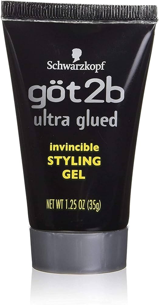 G2B GLUED ULTRA STYLING GEL 1.25oz BLACK