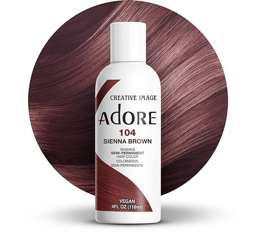 Adore Semi-Permanent Sienna Brown 104 image 0
