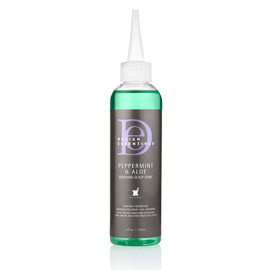 DESIGN ESSENTIALS PEPPERMINT & ALOE THERAPEUTICS SOOTHING SCALP TONIC 4 OZ. image 0
