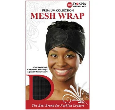 Donna Soft Mesh Wrap Black image 0