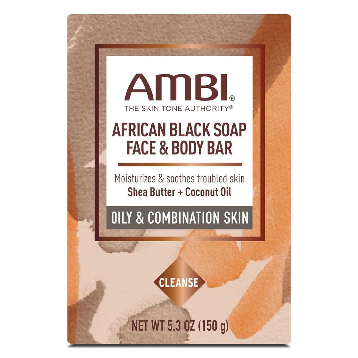 Ambi Black Soap Cleansing Bar 3.5oz image 0