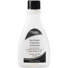 SUPER NAIL PURE ACETONE 4oz image 0