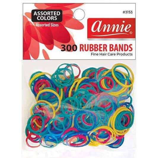 Annie 300 Rubber Bands Assort Colors image 0