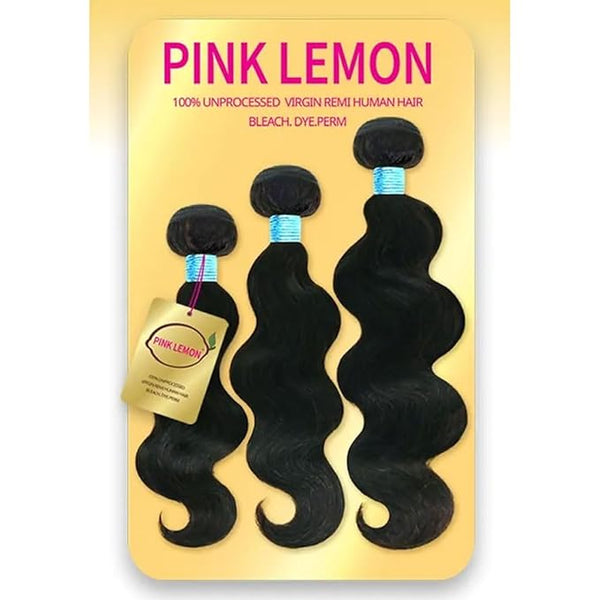 PINK LEMON 16,18,20 BODY WAVE