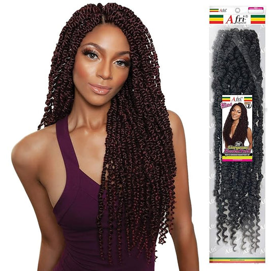 AFRI NAPTURAL PASSION TWIST 20" 1B image 0