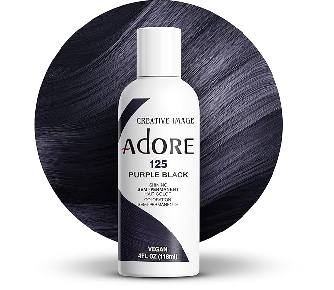 ADORE PURPLE BLACK #125 4oz image 0