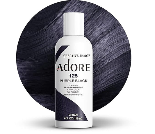 ADORE PURPLE BLACK #125 4oz image 0