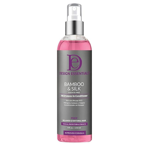 DESIGN ESSENTIALS BAMBOO &amp; SILK HCO LEAVE-IN CONDITIONER 8 OZ.
