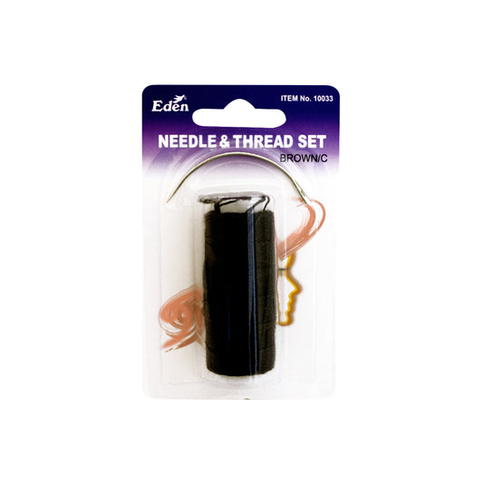EDEN NEEDLE &amp; THREAD SET BROWN/C image 0