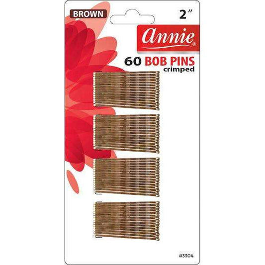 Annie Bob Pins Brown image 0