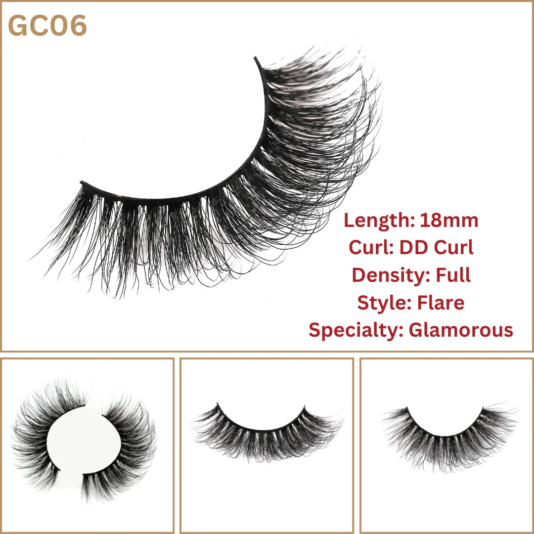 GIRLY CURL EYELASH GC06 image 0