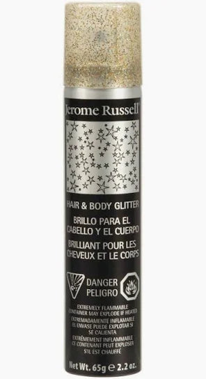 JEROME HAIR &amp; BODY GLITTER GOLD