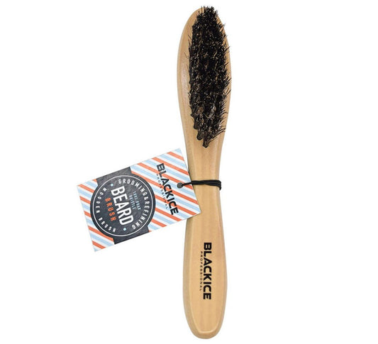 BLACKICE 100% BOAR BRISTLE BEARD BRUSH image 0