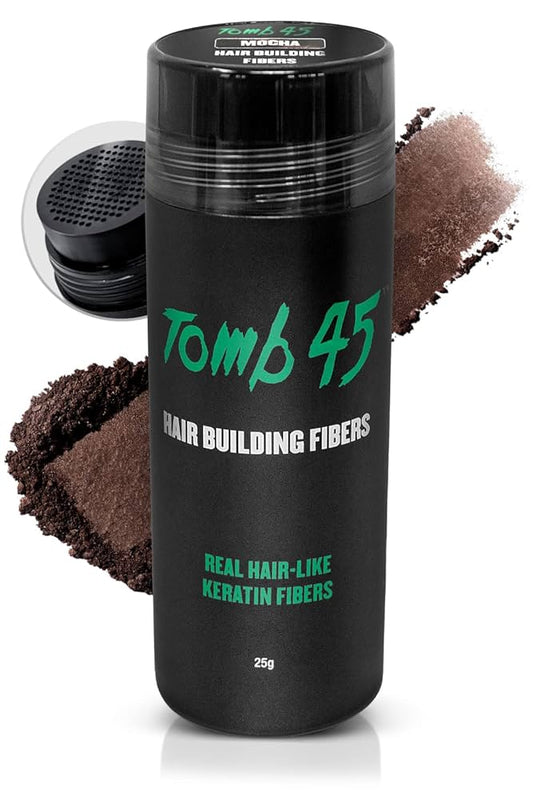 TOMB45 HAIR BUILDING FIBERS MOCHA 25G image 0