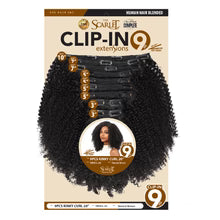 EVE THE SCARLET CLIP IN 9 PIECE KINKY CURLY image 0