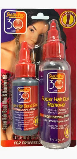SALON PRO SUPER HAIR BOND AND SUPER HAIR BOND REMOVER
