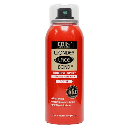 Ebin Wonder Lace Bond Spray Active (RED 2.7oz) image 0