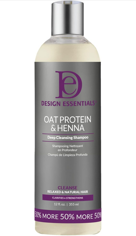Design Essentials Oat Protein/Henna Shampoo image 0
