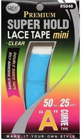 Qfitt Super Hold Lace Tape Mini Clear A Curve #5048 image 0