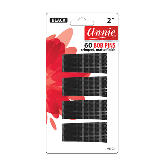 ANNIE BLACK BOB PINS (60CT) image 0