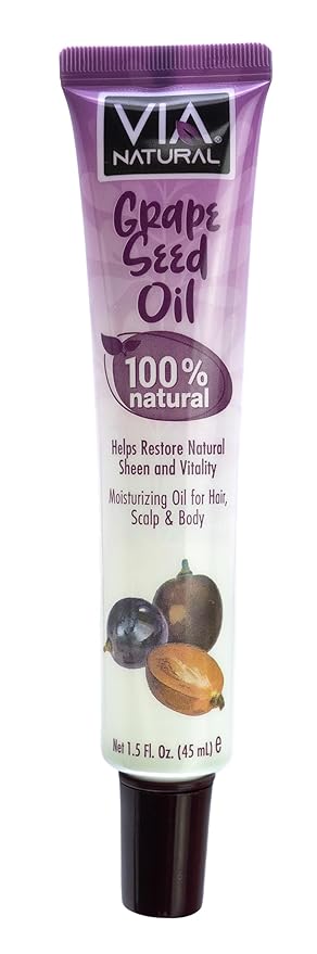 VIA NATURAL H/S GRAPESEED OIL image 0