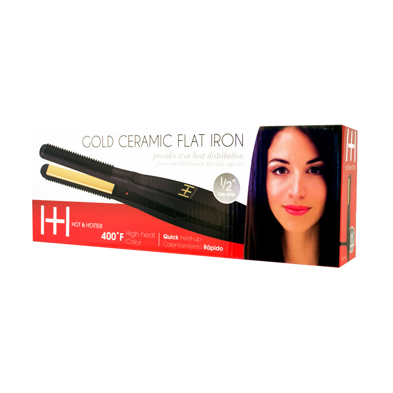 H/H CERAMIC FLAT IRON 1/2" image 0