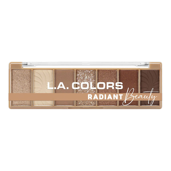L.A. Colors Alluring Beauty 7 Color EyeShadow Palette Radiant