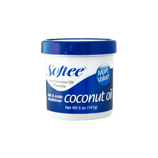 SOFTEE HAIR &amp; SCALP COCONUT OIL 5OZ image 0