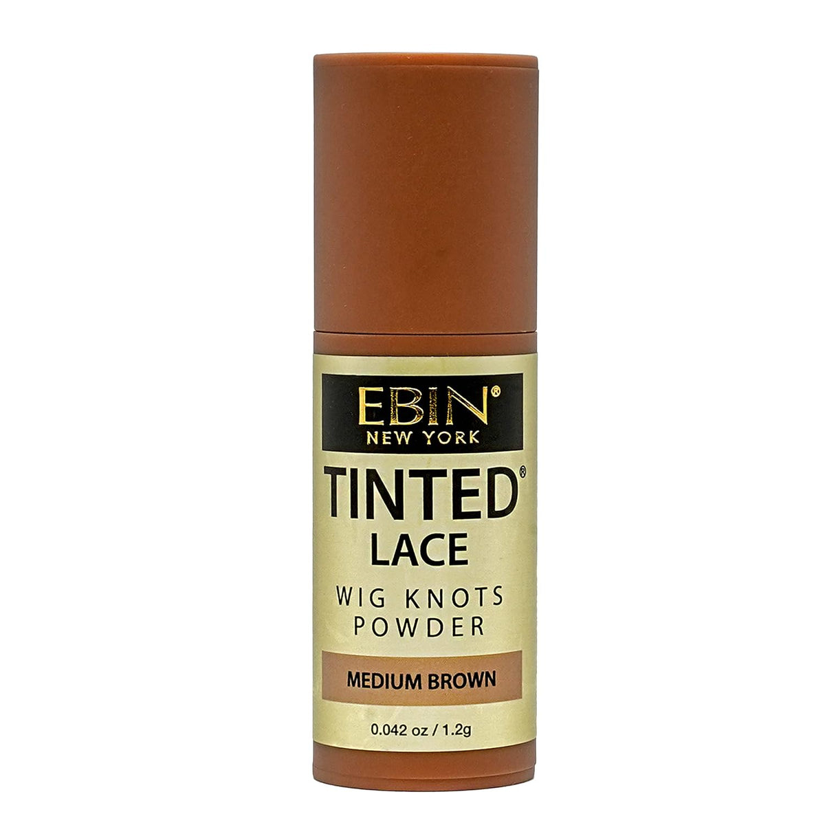 Ebin Tinted Lace Wig Knots Powder Medium Brown .042oz image 0