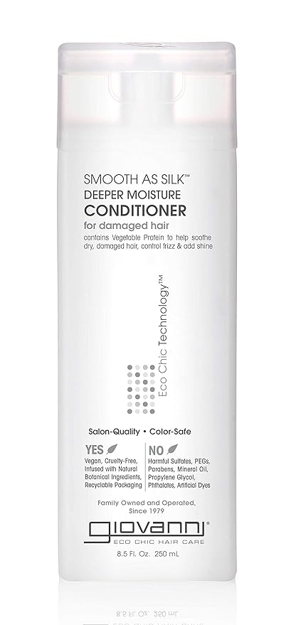 GIOVANNI SMOOTH AS SILK MOISTURE CONDITIONER 8.5oz image 0