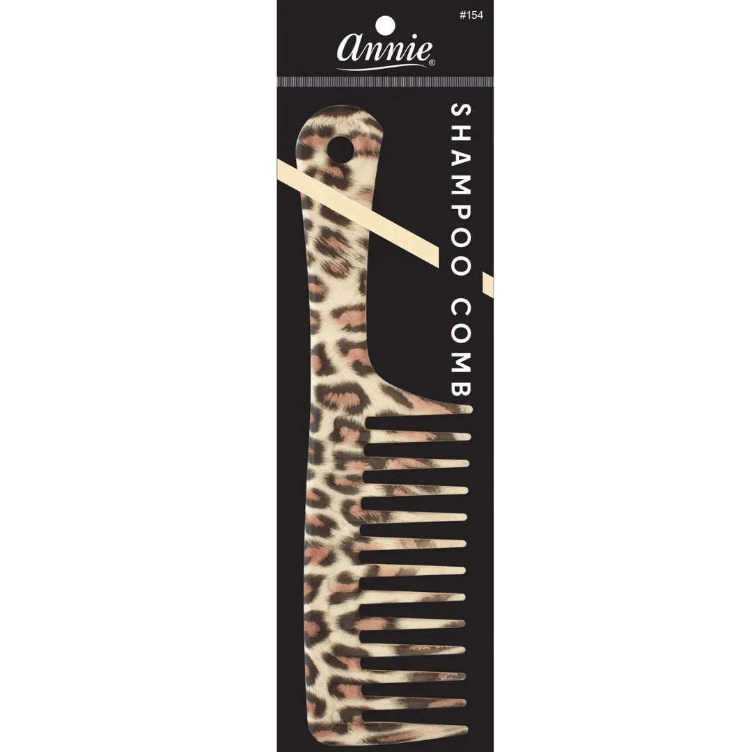 ANNIE SHAMPOO COMB CHEETAH PRINT image 0