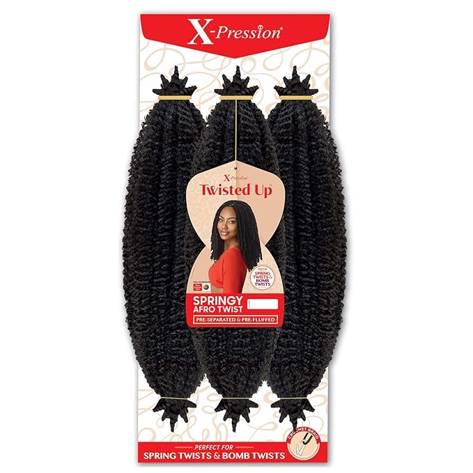 OUTRE X-PRESSION SPRINGY AFRO TWIST (16" , #2T1B/30) image 0
