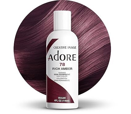 Adore Semi-Permanent Rich Amber 78 image 0
