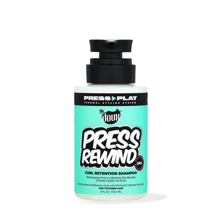 THE DOUX PRESS REWIND CURL RETENTION SHAMPOO 8oz image 0