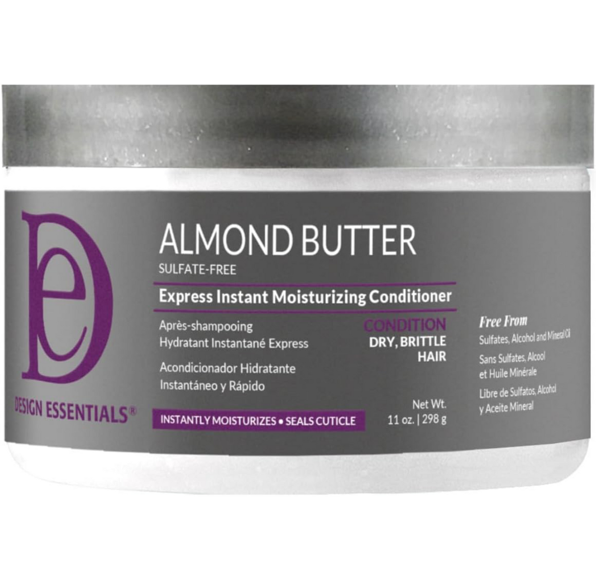 DESIGN ESSENTIALS Almond Butter Conditioner 11oz image 0