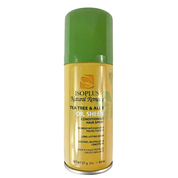 ISOPLUS NATURAL REMEDY TEA TREE & ALOE OIL SHEEN 2OZ
